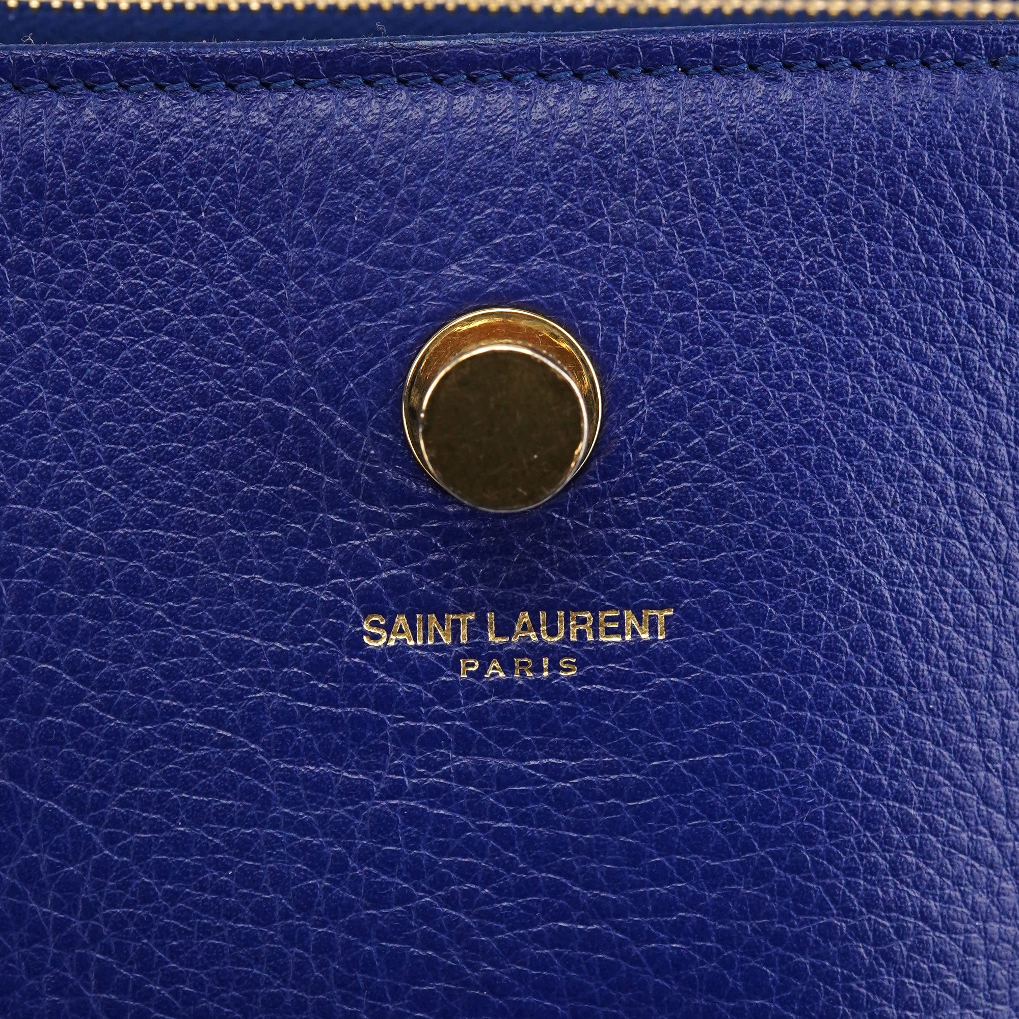 Royal Blue Leather Muse Two 2-Way Bag