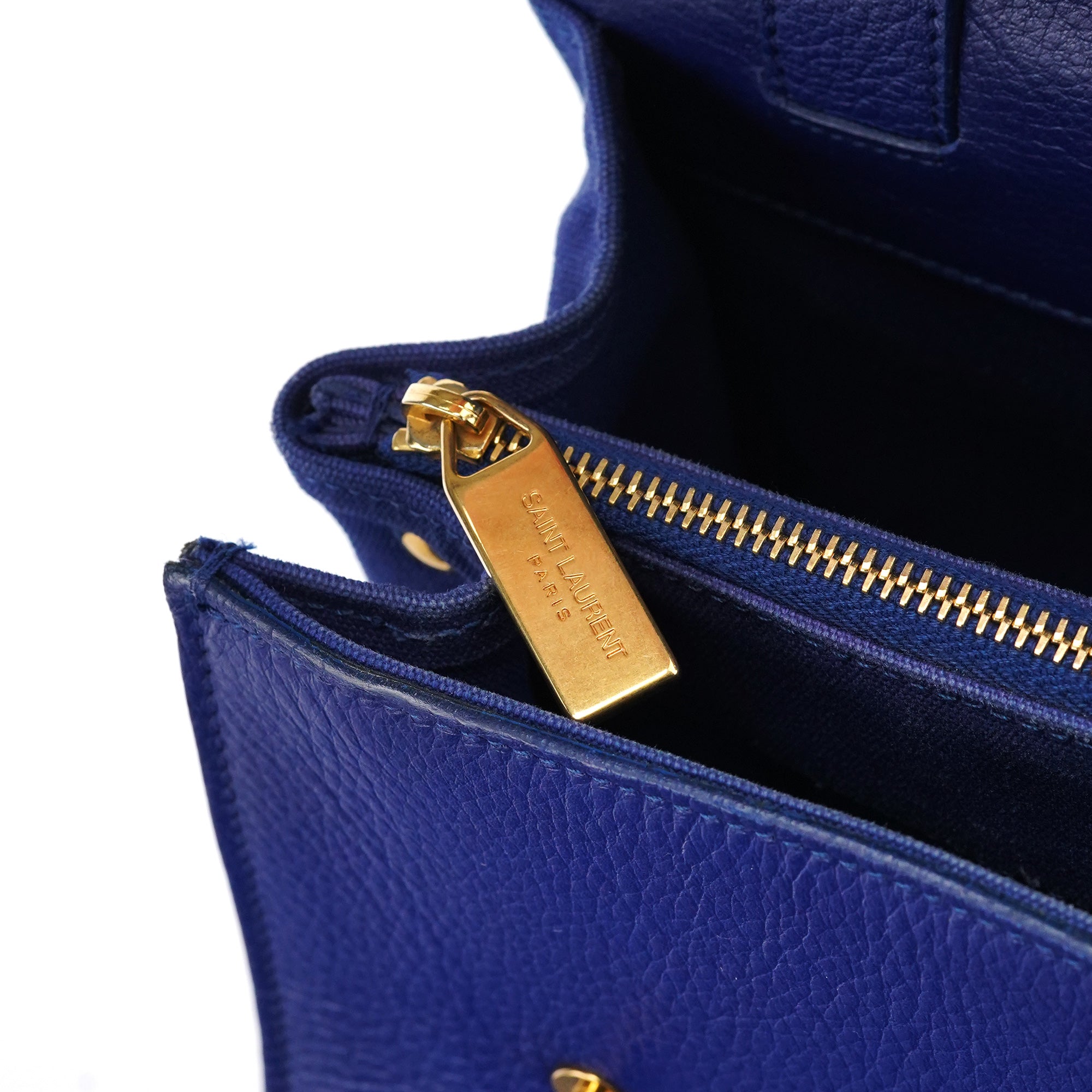 Royal Blue Leather Muse Two 2-Way Bag