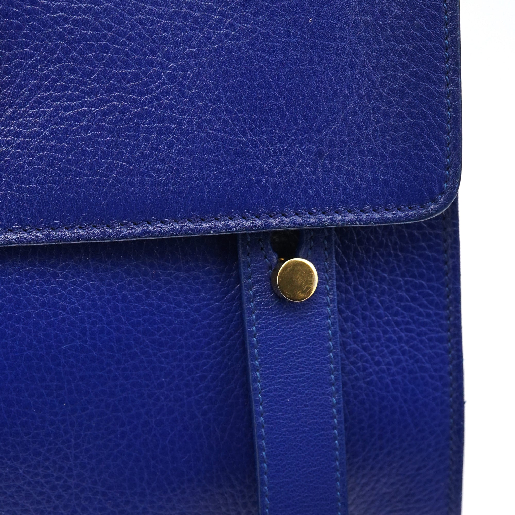 Royal Blue Leather Muse Two 2-Way Bag
