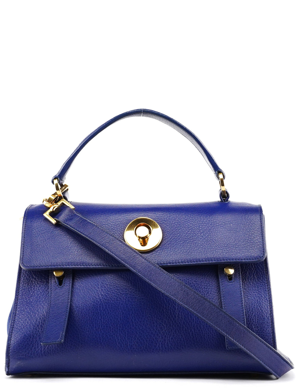 Royal Blue Leather Muse Two 2-Way Bag